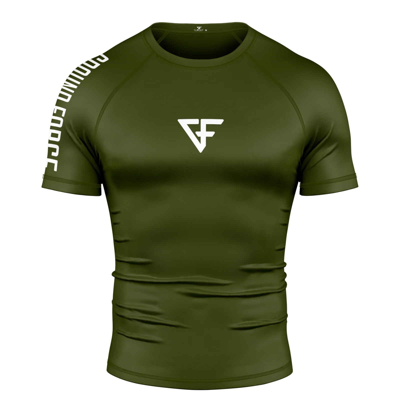 Ground Force Aero Rashguard - Military Green - Ảnh 2