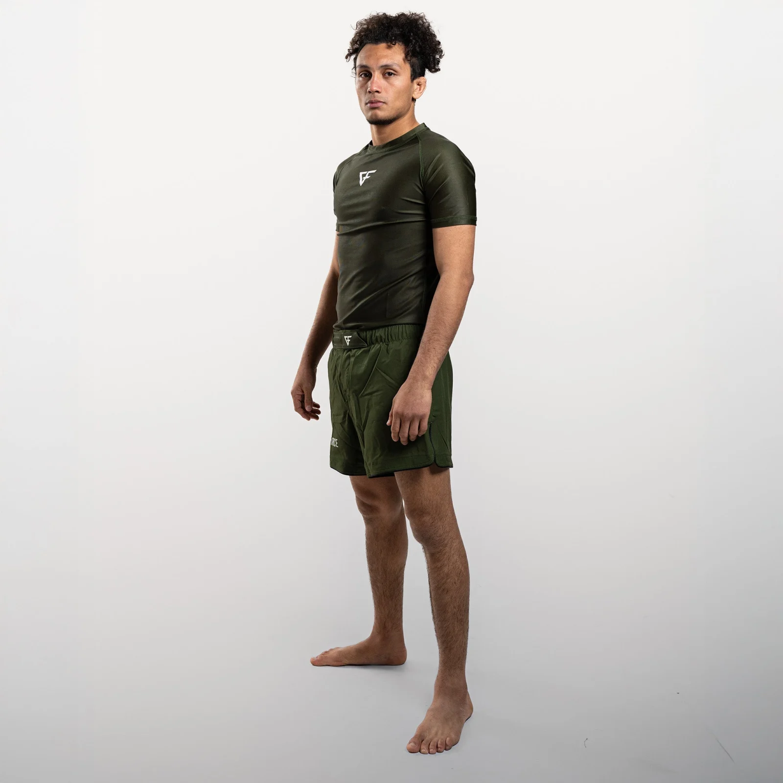 Ground Force Aero Rashguard - Military Green - Ảnh 4