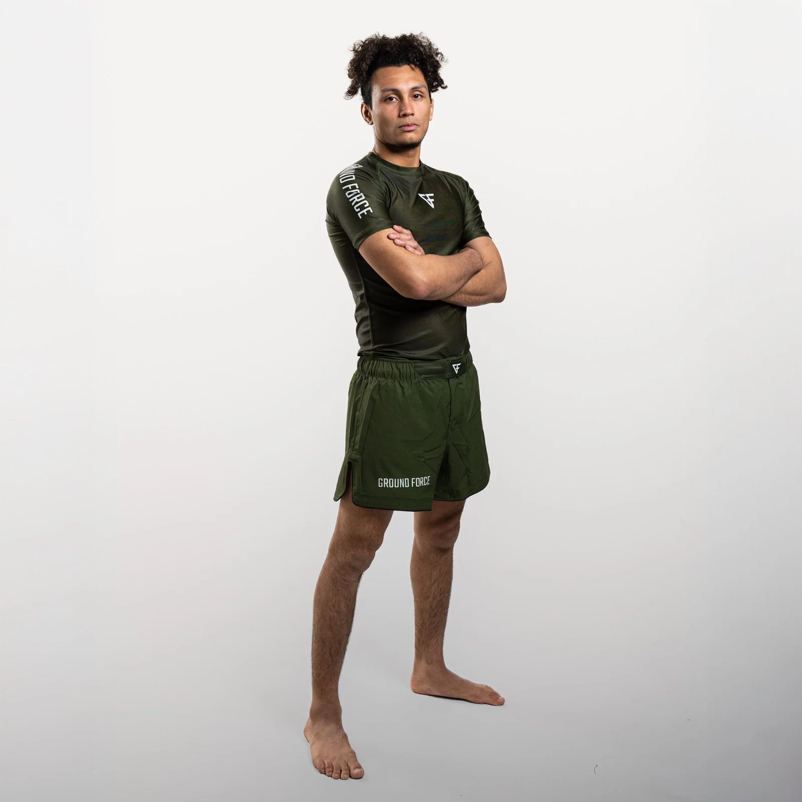 Ground Force Aero Rashguard - Military Green - Ảnh 5