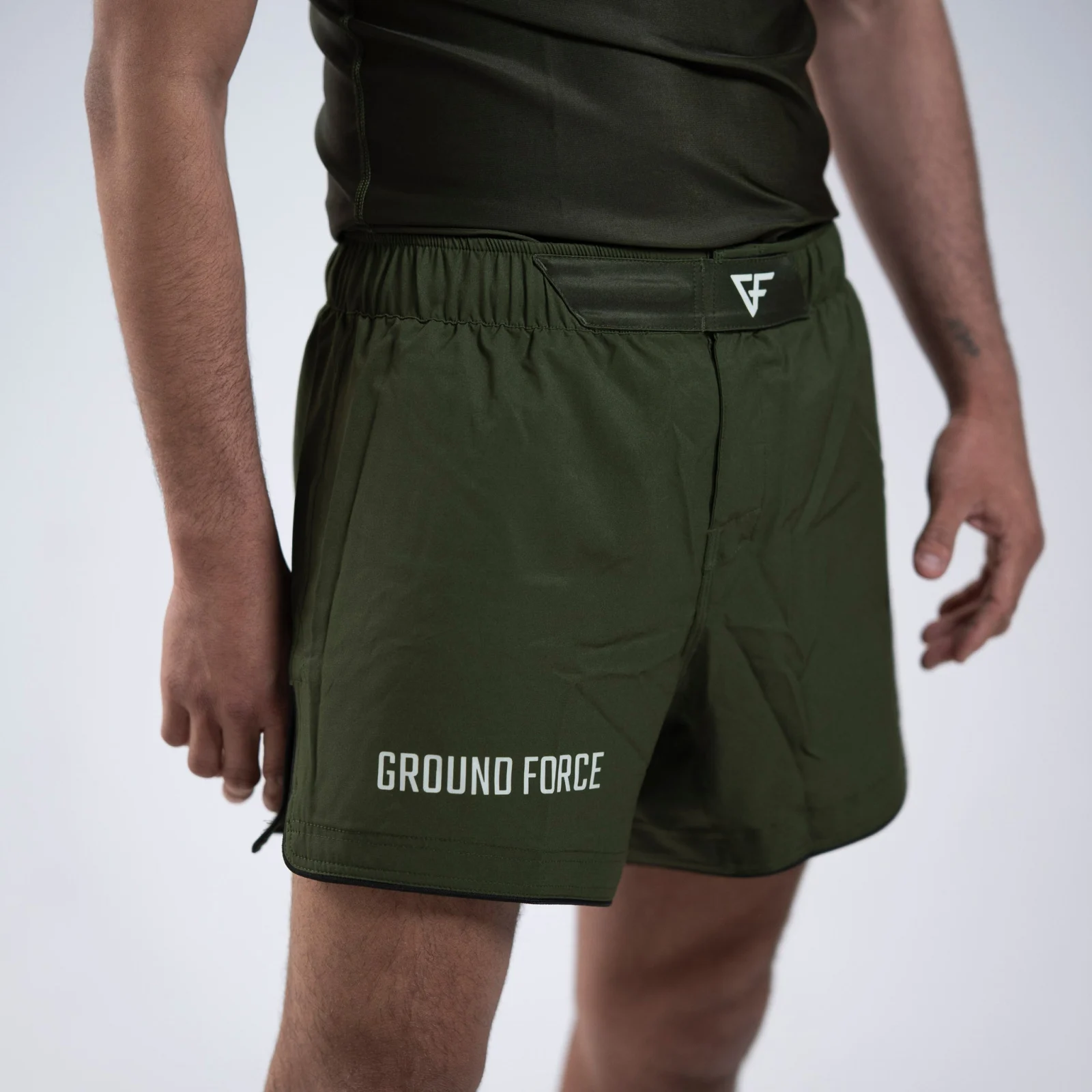 Ground Force Aero Shorts Military Green - Ảnh 5