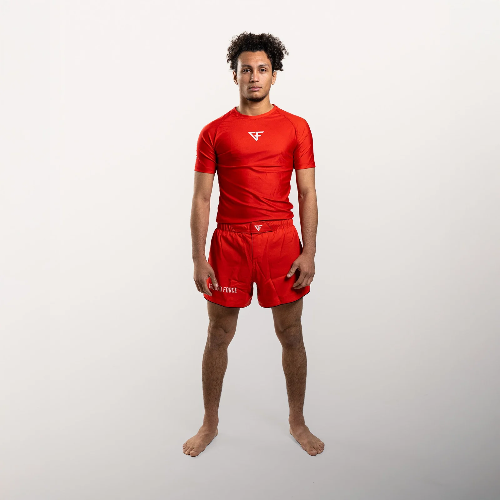 Ground Force Aero Rashguard - Red - Ảnh 3