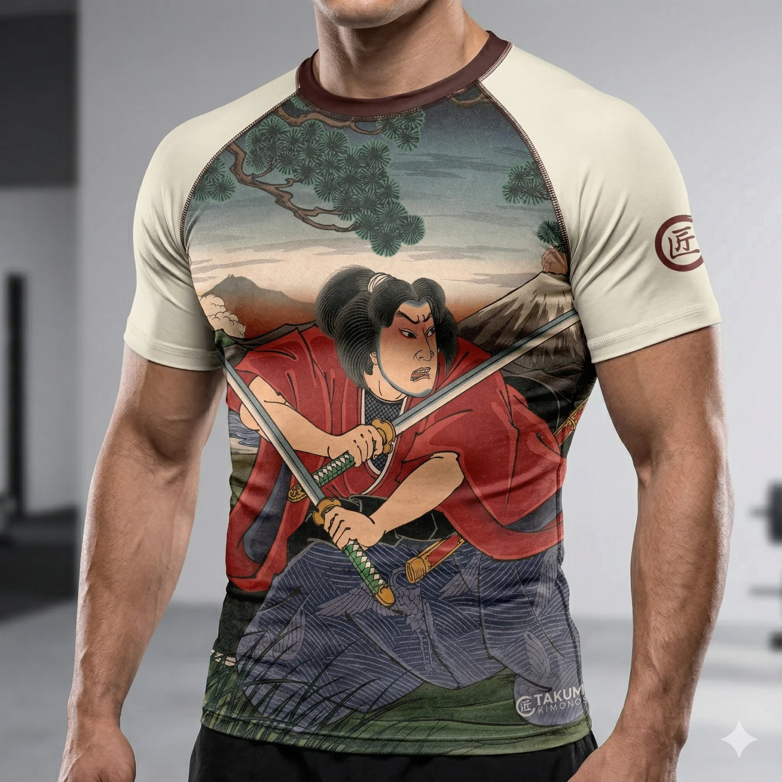 Takumi Musashi Rashguard Short Sleeve - Ảnh 3