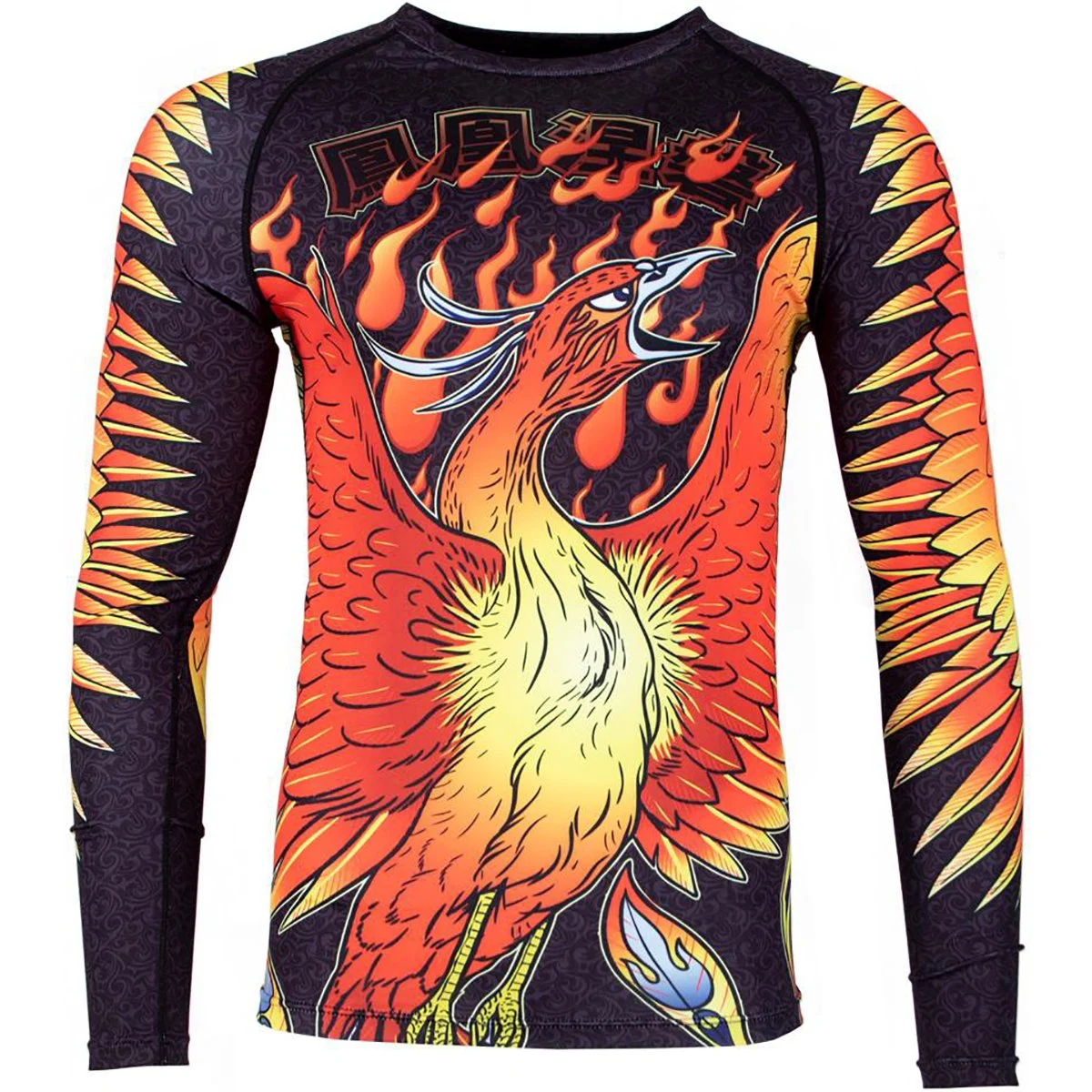 Tatami Fightwear x Meerkatsu Mythical Phoenix Long Sleeve Rashguard - Medium