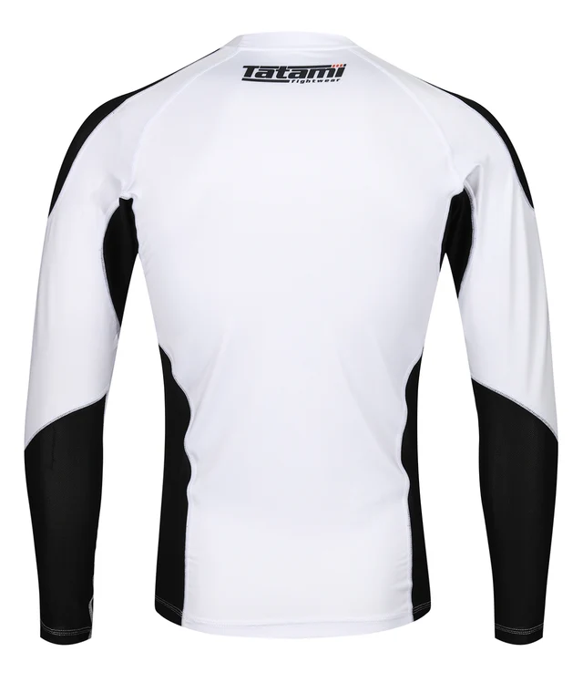 Tatami Fightwear Technical Long Sleeve Rash Guard - White - Ảnh 3