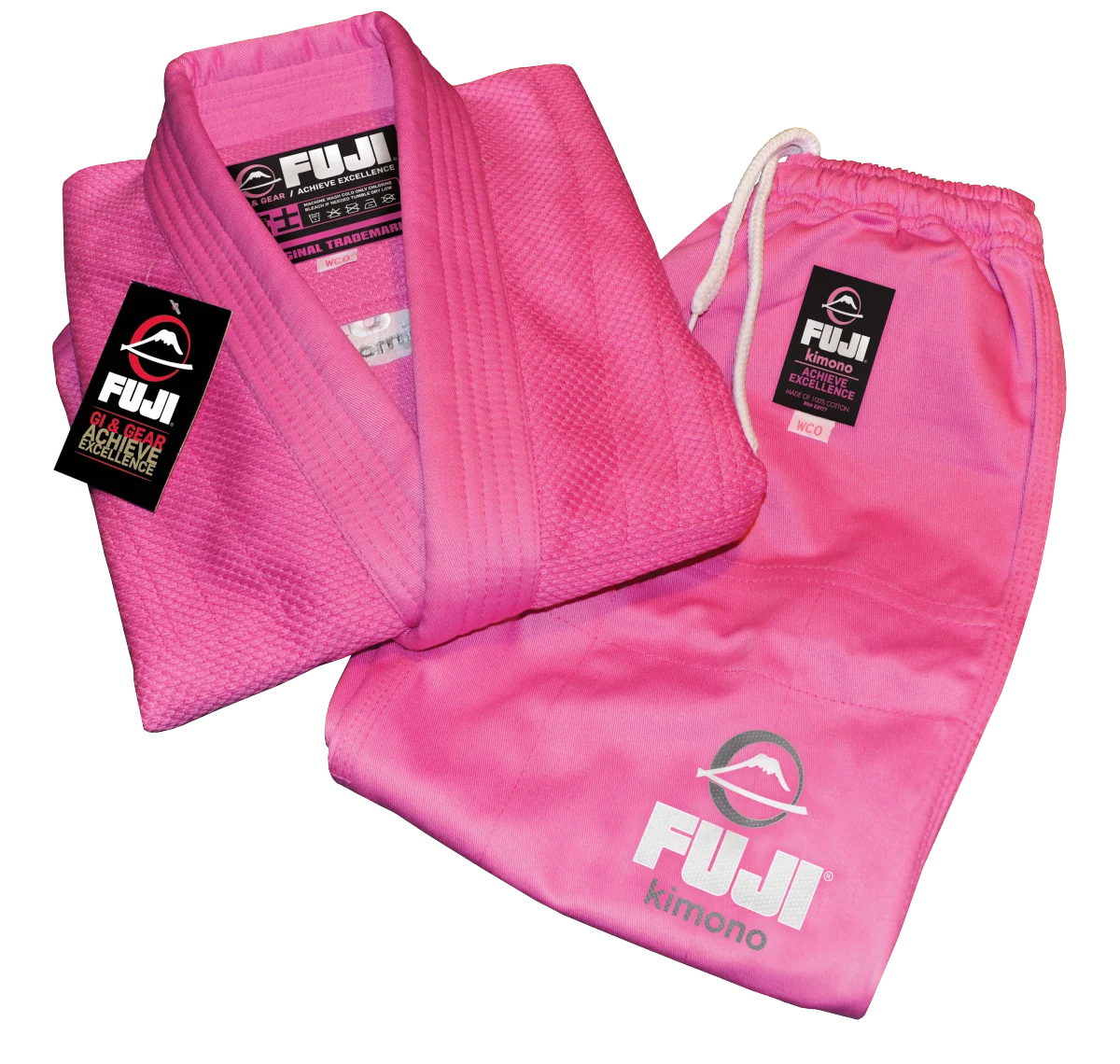 Fuji All Around Kids BJJ Gi Pink - Ảnh 2