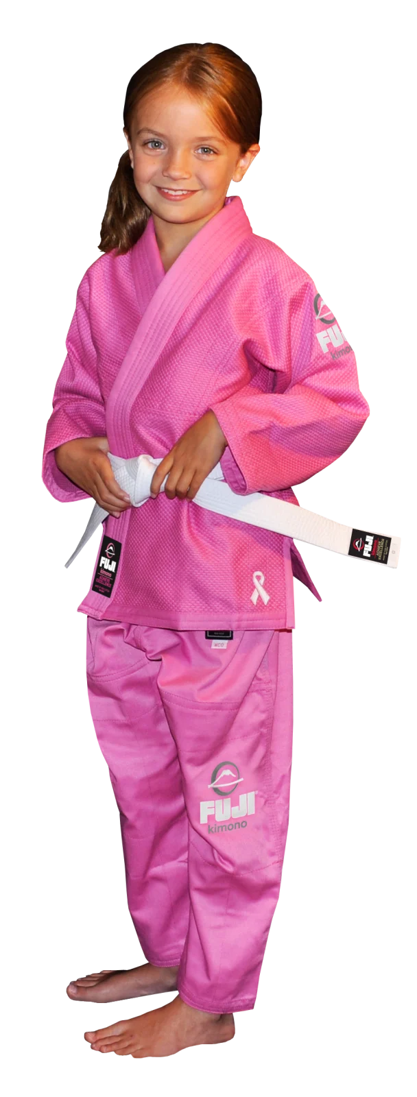 Fuji All Around Kids BJJ Gi Pink - Ảnh 3