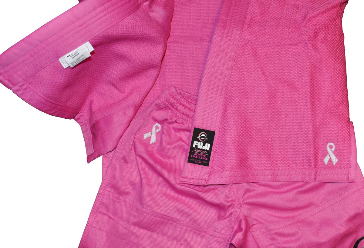 Fuji All Around Kids BJJ Gi Pink - Ảnh 4