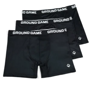 Ground Game Boxer shorts Sports (Black) 3-pack