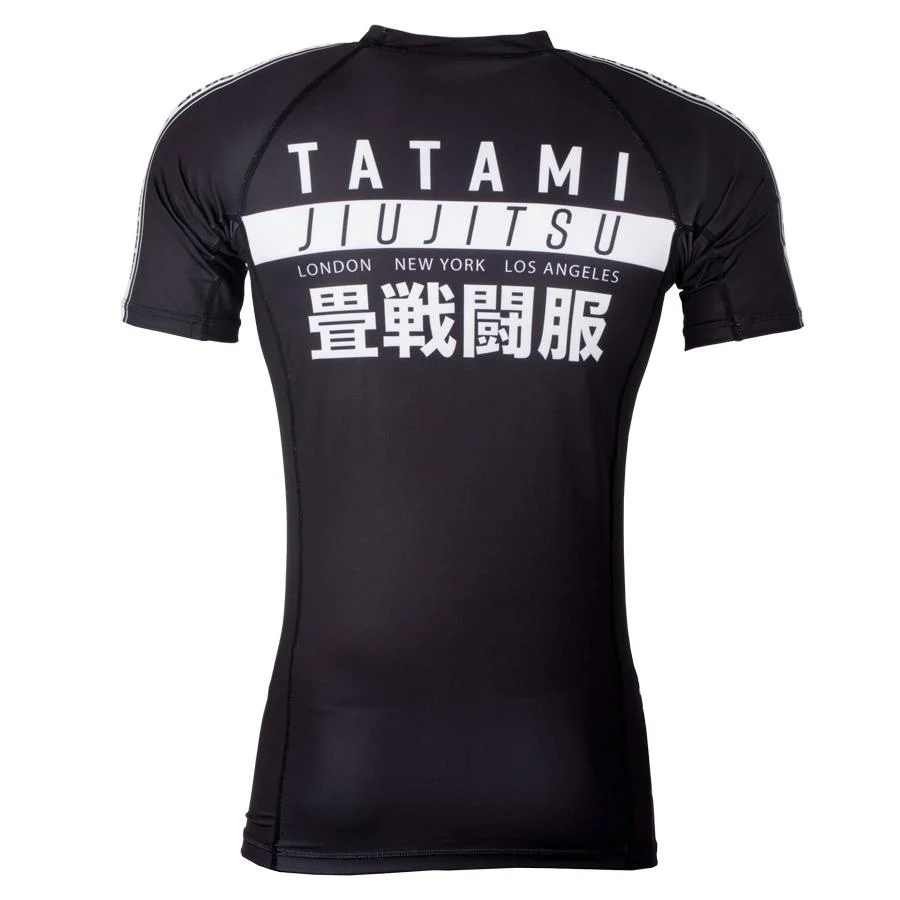 Tatami Worldwide Jiu Jitsu SS Rashguard Black - Ảnh 3