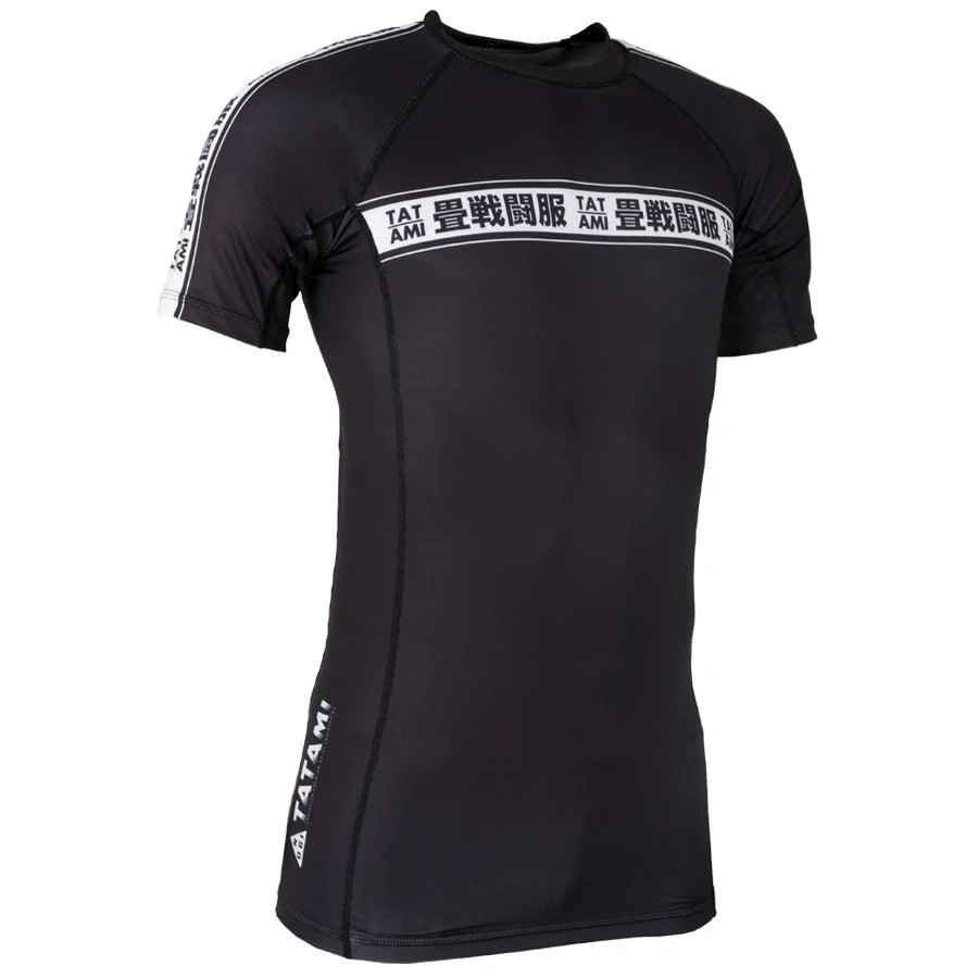 Tatami Worldwide Jiu Jitsu SS Rashguard Black