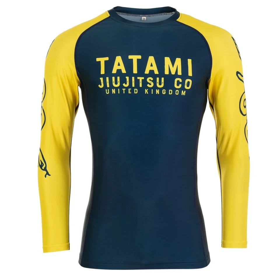 Tatami Supply Co Long Sleeve Rash Guard - Navy - Ảnh 10