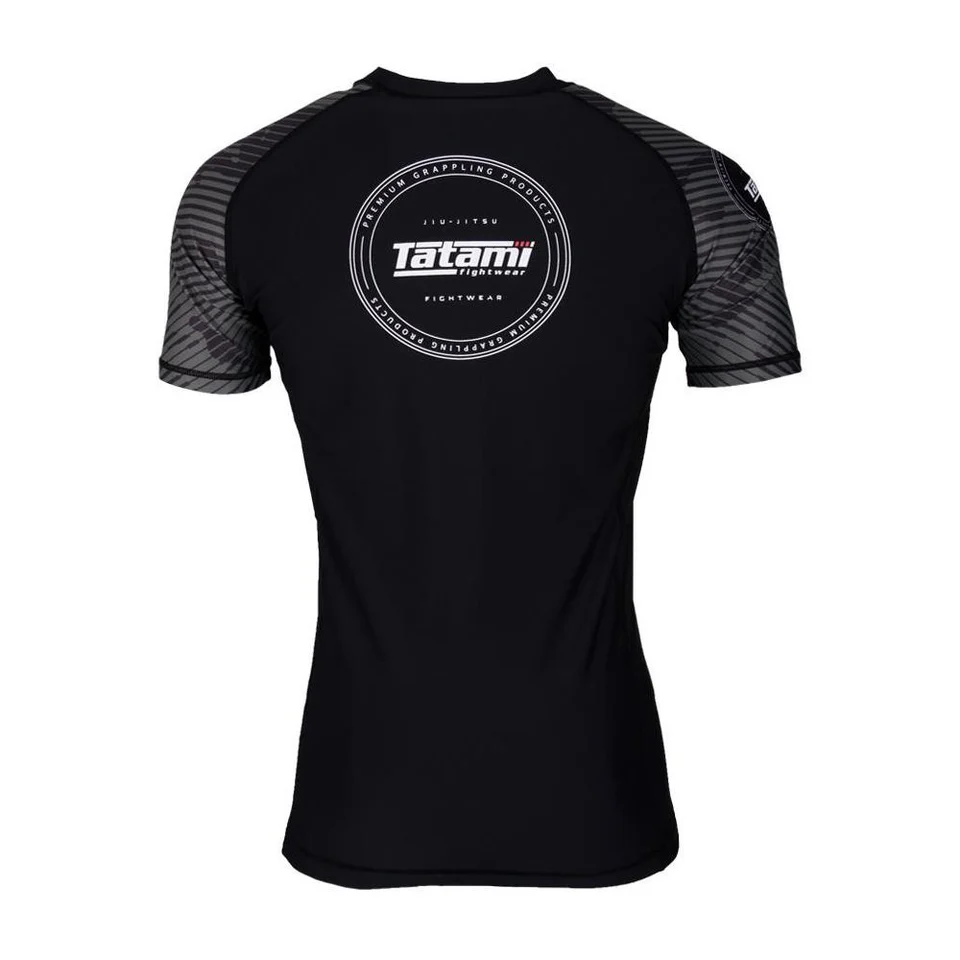Tatami BJJ Shortsleeve Renegade Rashguard - Grey Camo - Ảnh 2
