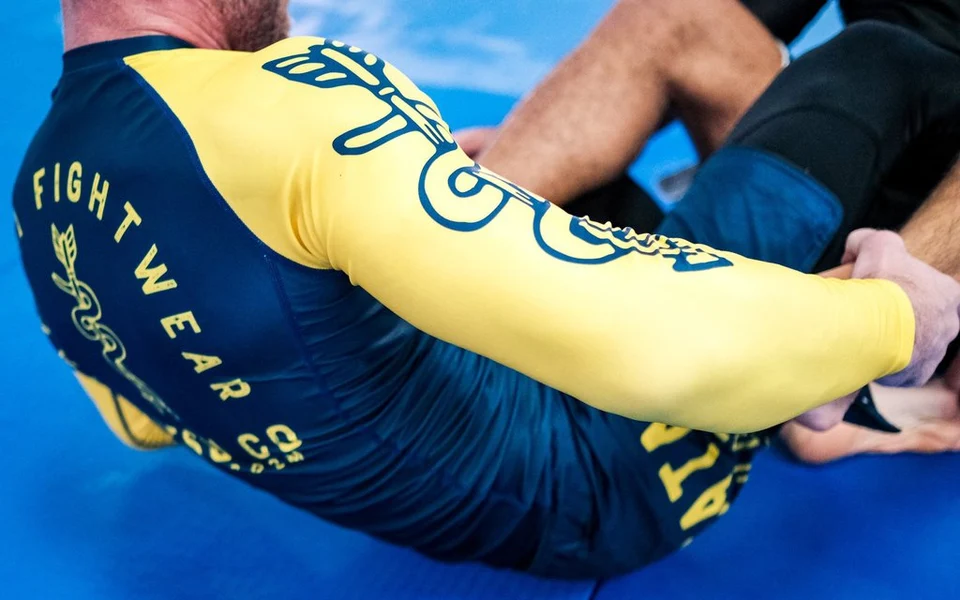 Tatami Supply Co Long Sleeve Rash Guard - Navy - Ảnh 3