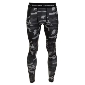 Tatami Rival Grappling Spats - Black & Camo - Size S