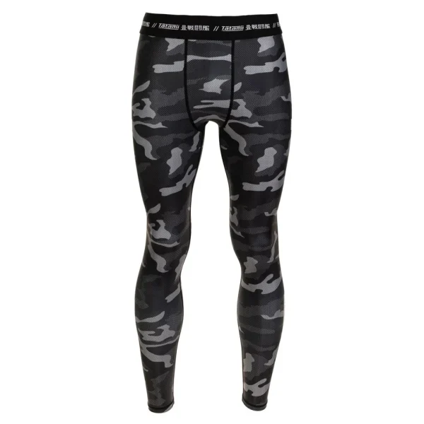 Tatami Rival Grappling Spats - Black & Camo - Size S