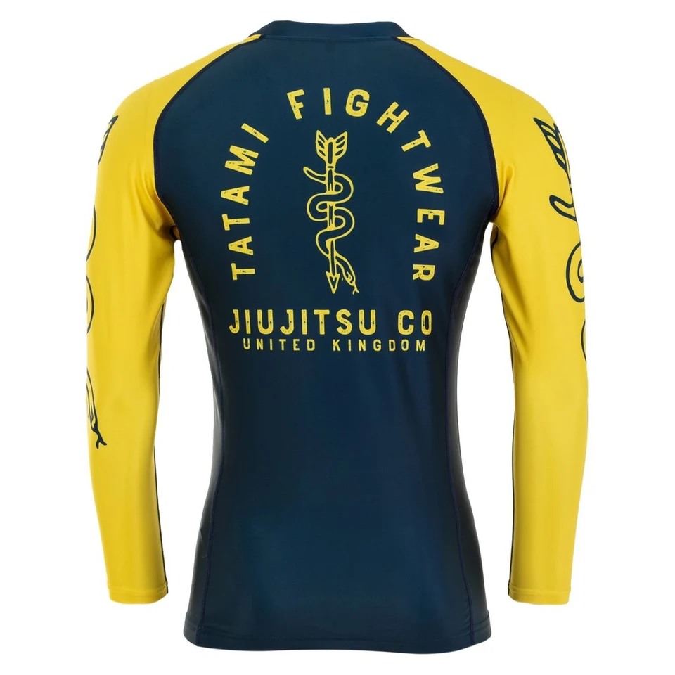 Tatami Supply Co Long Sleeve Rash Guard - Navy - Ảnh 8