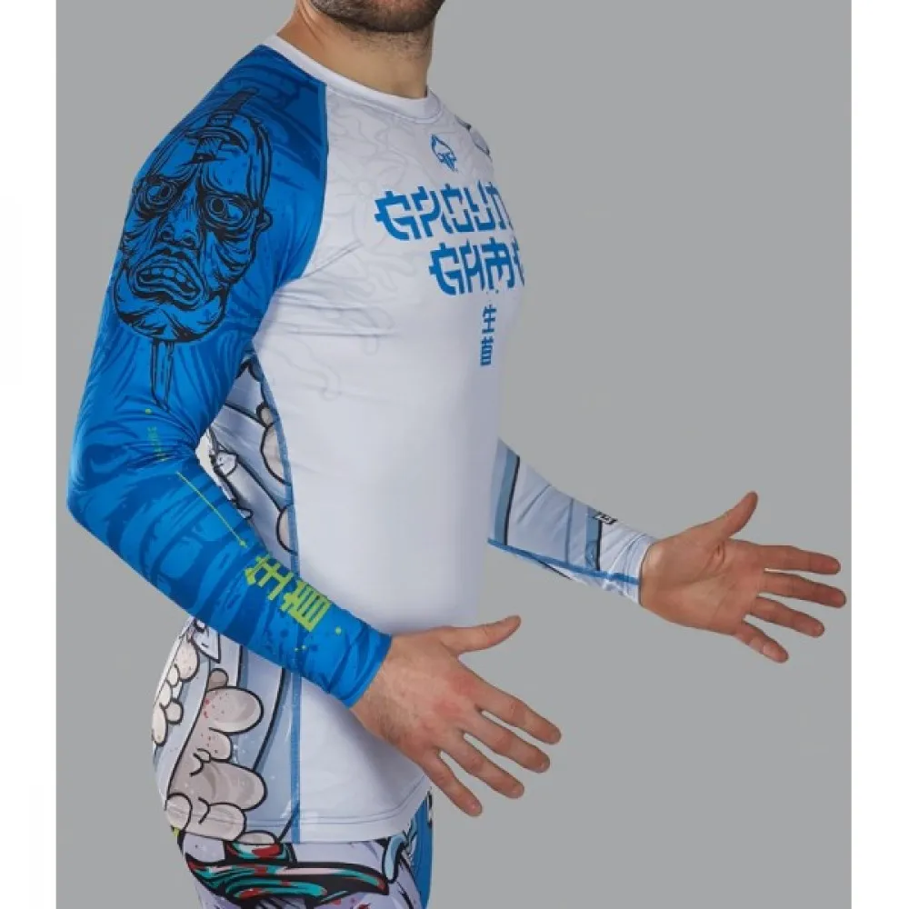 Ground Game "namakubi" rashguard Size S - Ảnh 3