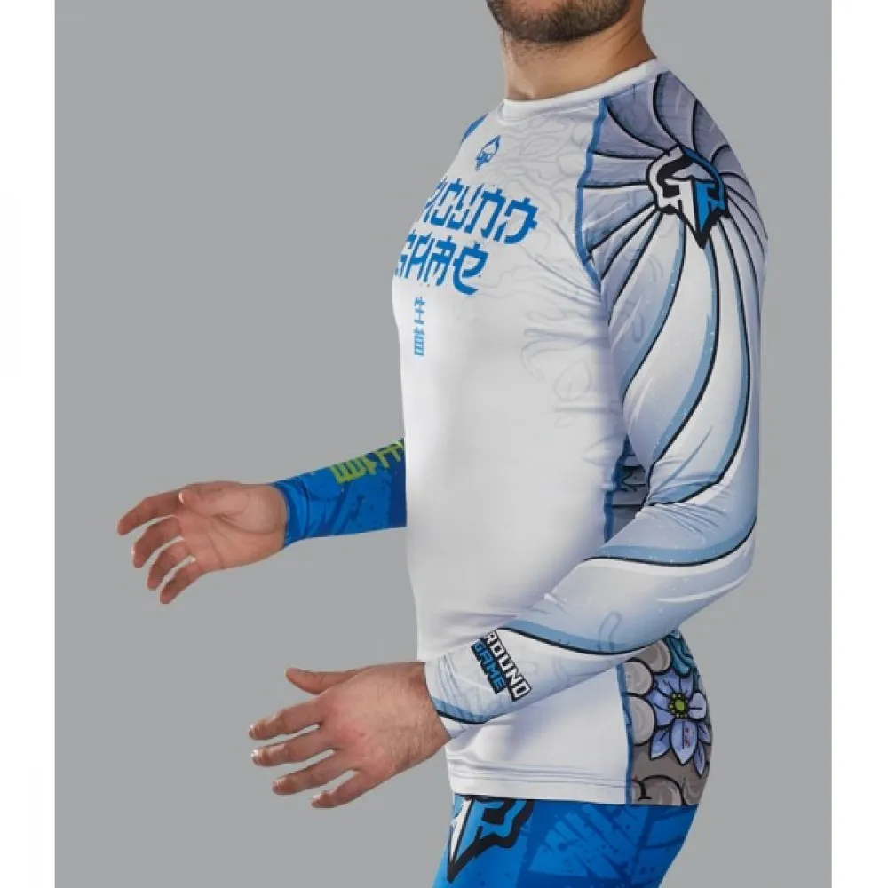 Ground Game "namakubi" rashguard Size S - Ảnh 4