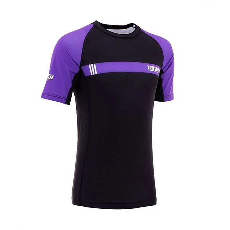 Tatami IBJJF Ranked SS Rashguard Black-Purple - Ảnh 4