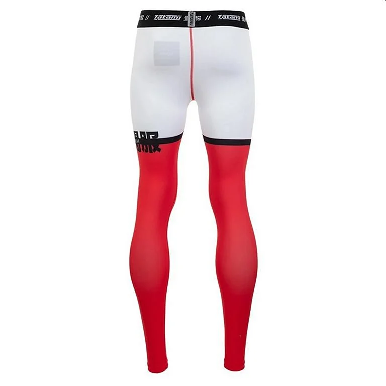 Tatami Super Grappling Spats White-Red - Ảnh 4