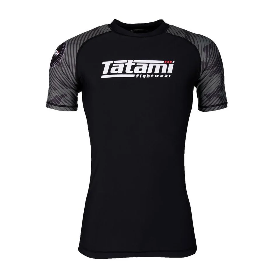 Tatami BJJ Shortsleeve Renegade Rashguard - Grey Camo